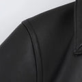 Noir Shearling Luxe Coat