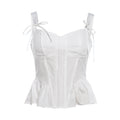 Blanc V-Bow Camisole