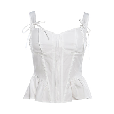 Blanc V-Bow Camisole