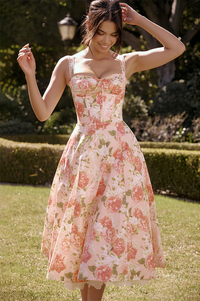 Sunlit Petals Dress