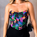 Classy Tube Design Lace-Up Tank Top
