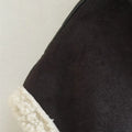 Black Shearling Vest