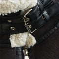 Black Shearling Vest
