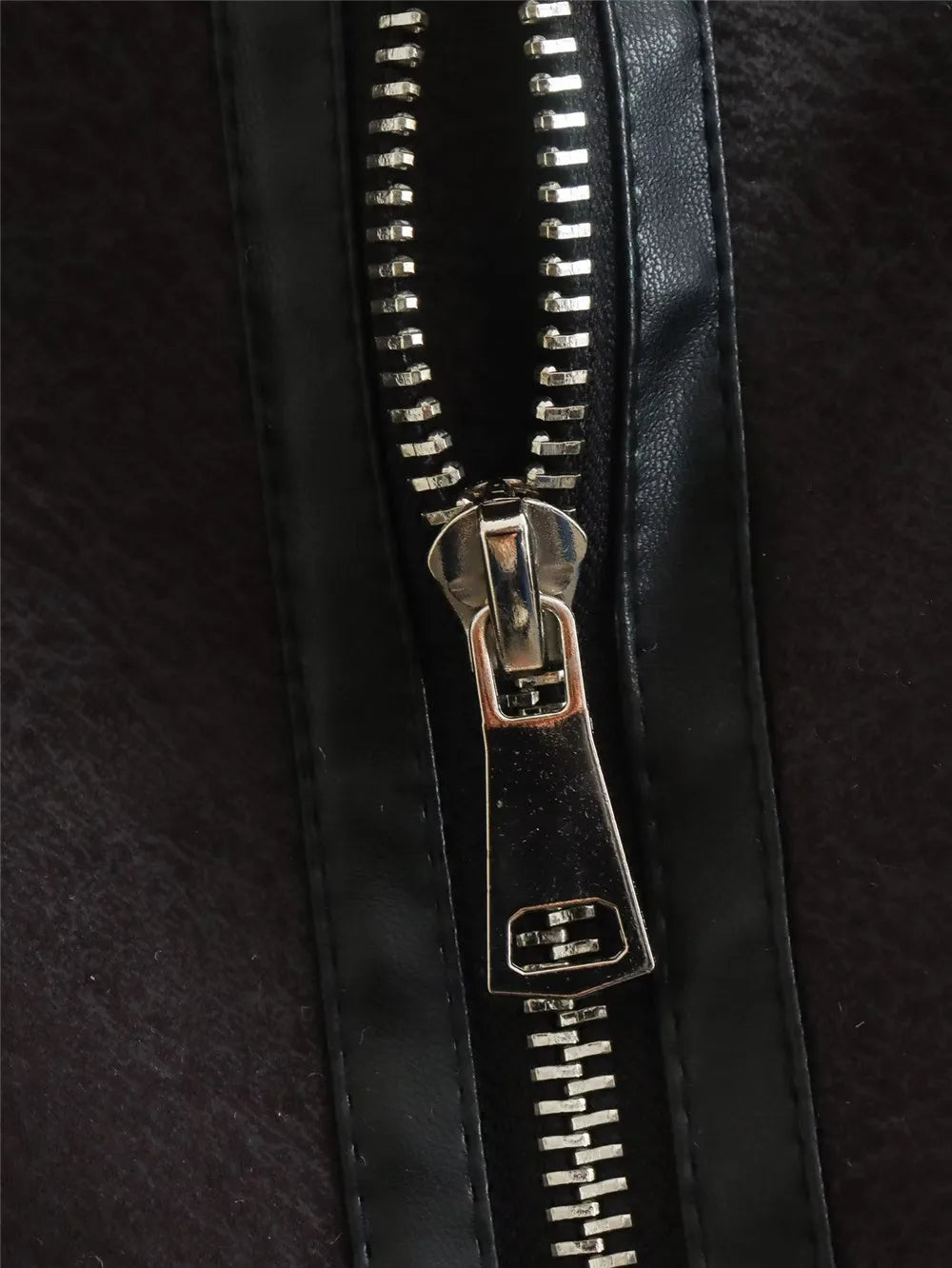 Black Shearling Vest