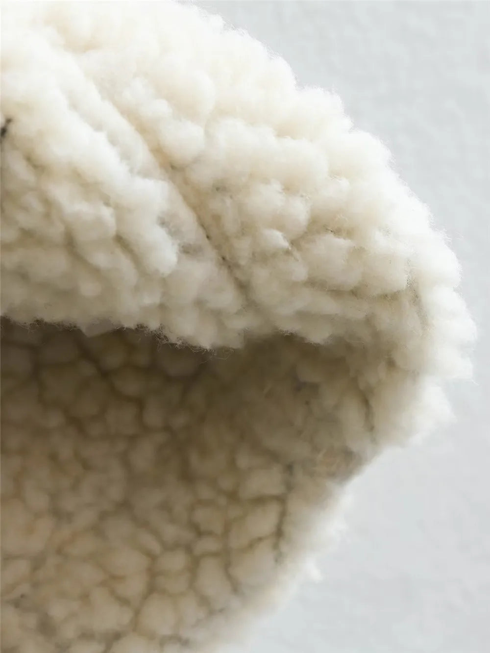 Black Shearling Vest