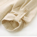 Blush Linen Blazer