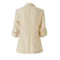 Blush Linen Blazer