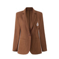Rivage Blanc Linen Blazer