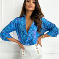 Summer Simple floral fresh Blouse