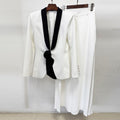 Céleste Brown Tailored Set