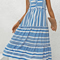 Boho Breeze V-Neck Dress