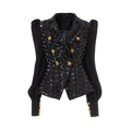 Midnight Baroque Blazer