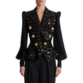 Midnight Baroque Blazer