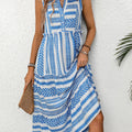 Boho Breeze V-Neck Dress