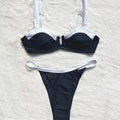 Monochrome Splash Bikini
