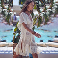 Sunset Tassel Cover-Up