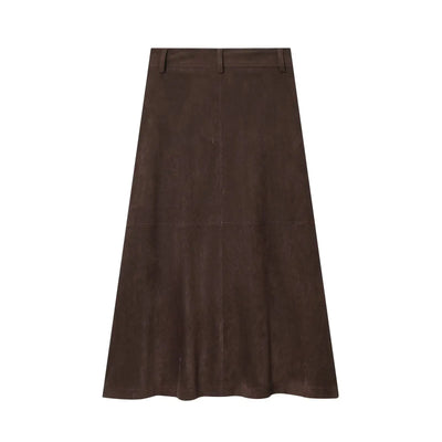 Mocha Muse (Skirt Set)