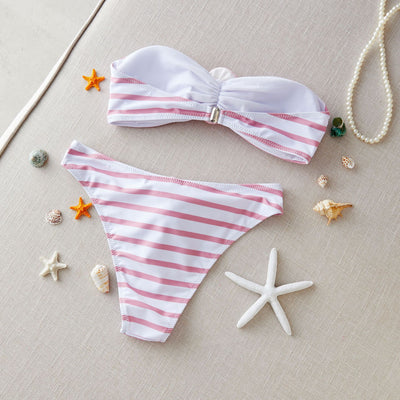 Seaside Chic Split Bikini