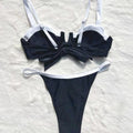 Monochrome Splash Bikini