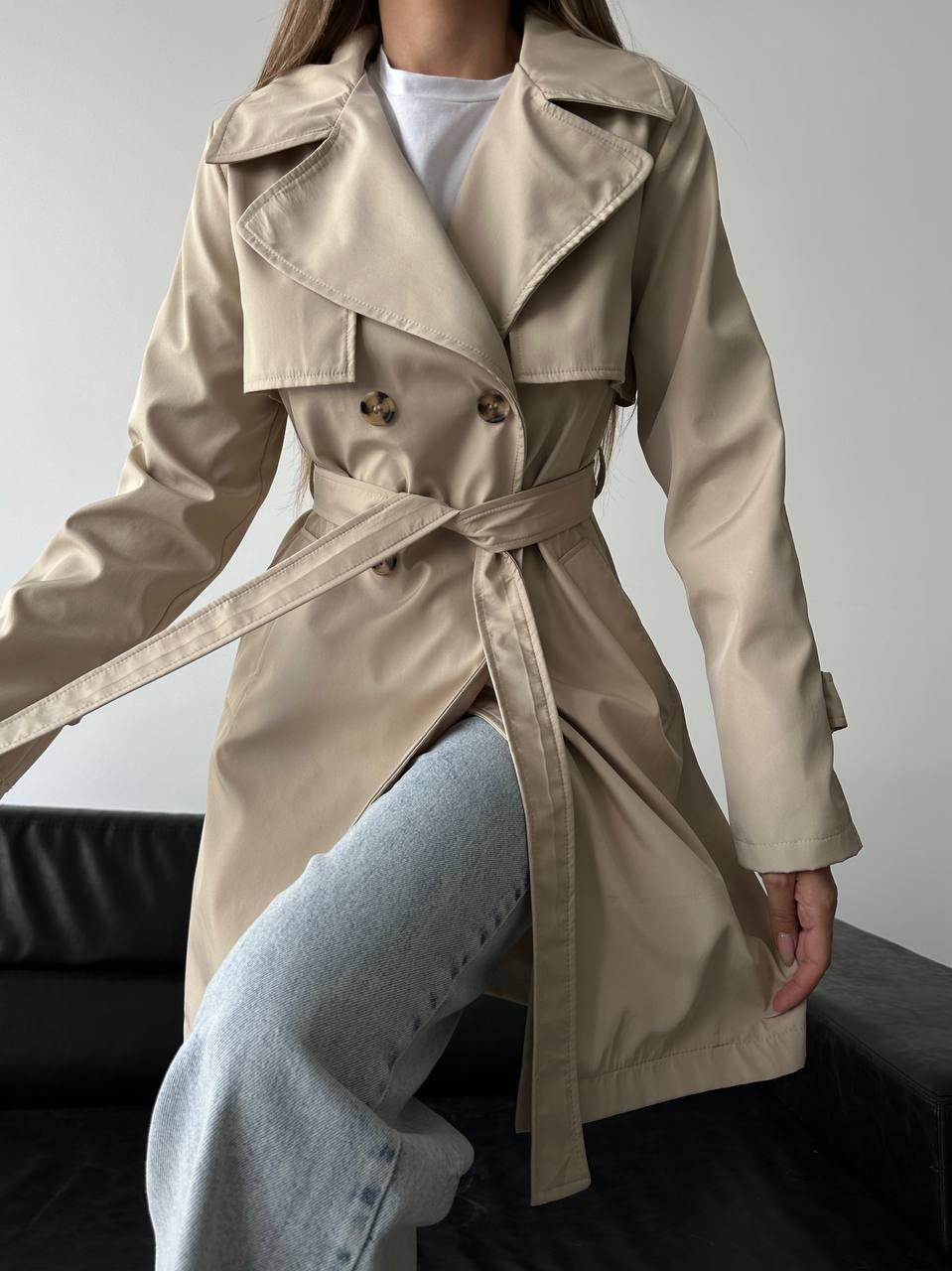 Dusk Embrace Trench Coat