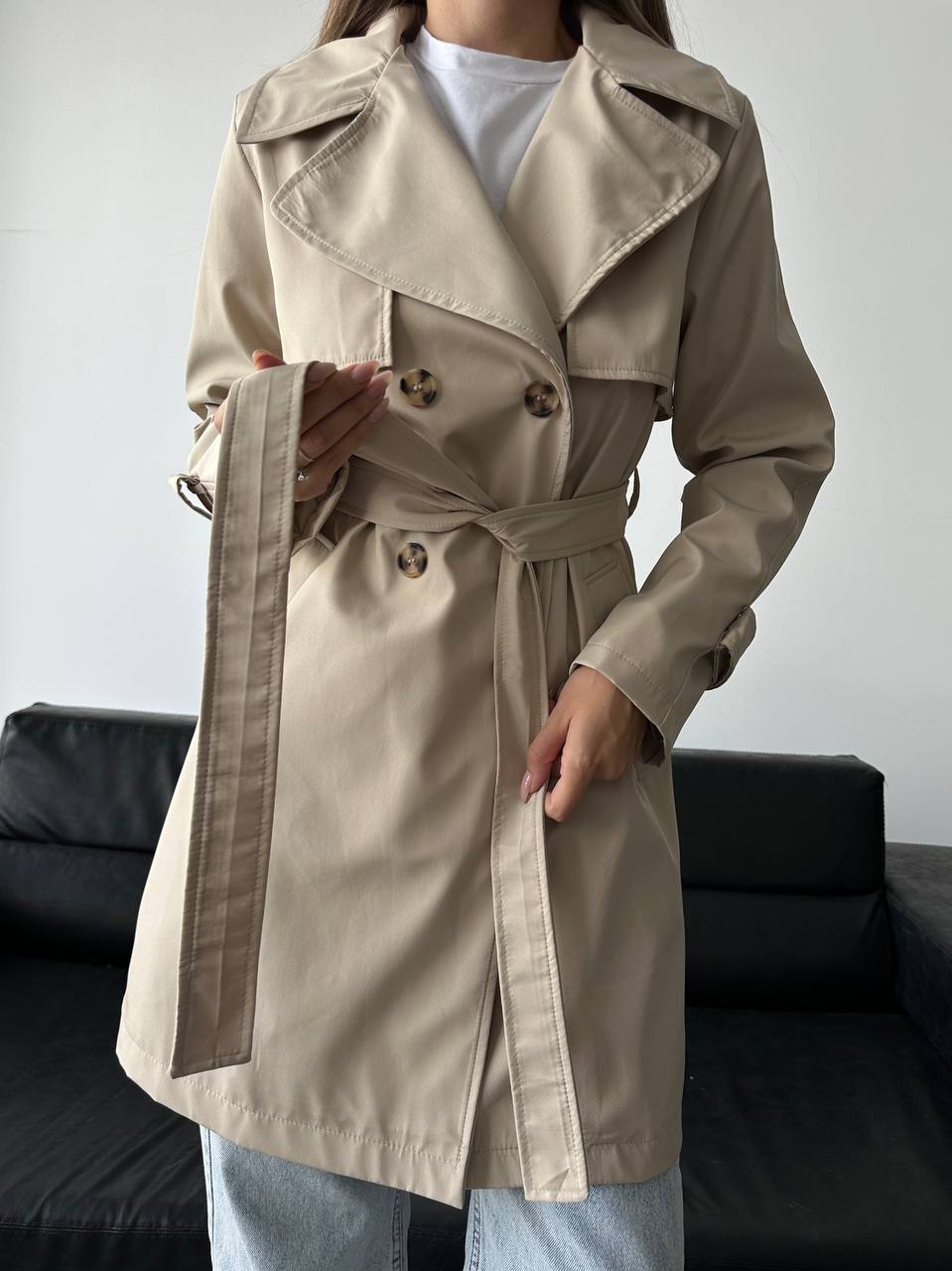 Dusk Embrace Trench Coat