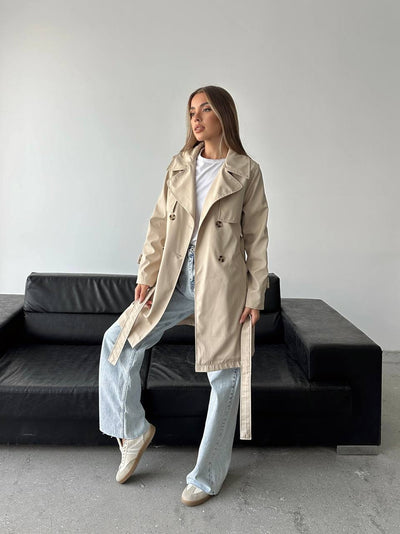 Dusk Embrace Trench Coat