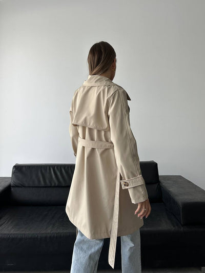 Dusk Embrace Trench Coat