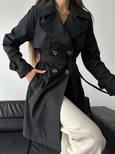 Dusk Embrace Trench Coat