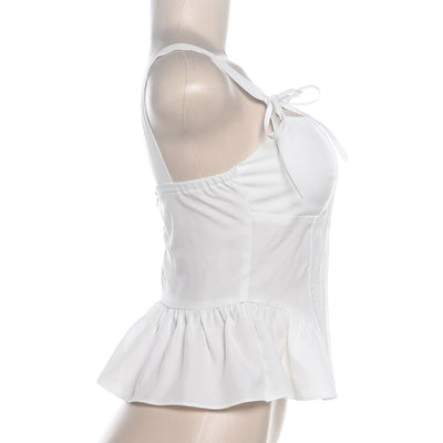 Blanc V-Bow Camisole