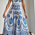 Sunset Blossom Maxi