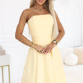 Sultry Corset Midi - Yellow