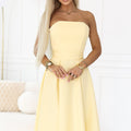 Sultry Corset Midi - Yellow