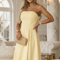 Sultry Corset Midi - Yellow