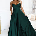 Sultry Wrap Maxi - Green