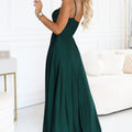 Sultry Wrap Maxi - Green