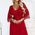 Aurora Flutter Maxi - Red