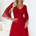 Aurora Flutter Maxi - Red