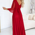 Aurora Flutter Maxi - Red