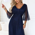 Aurora Flutter Maxi - Navy