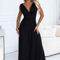 Serene Chiffon Maxi - Black