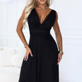 Serene Chiffon Maxi - Black