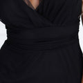 Serene Chiffon Maxi - Black