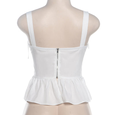 Blanc V-Bow Camisole