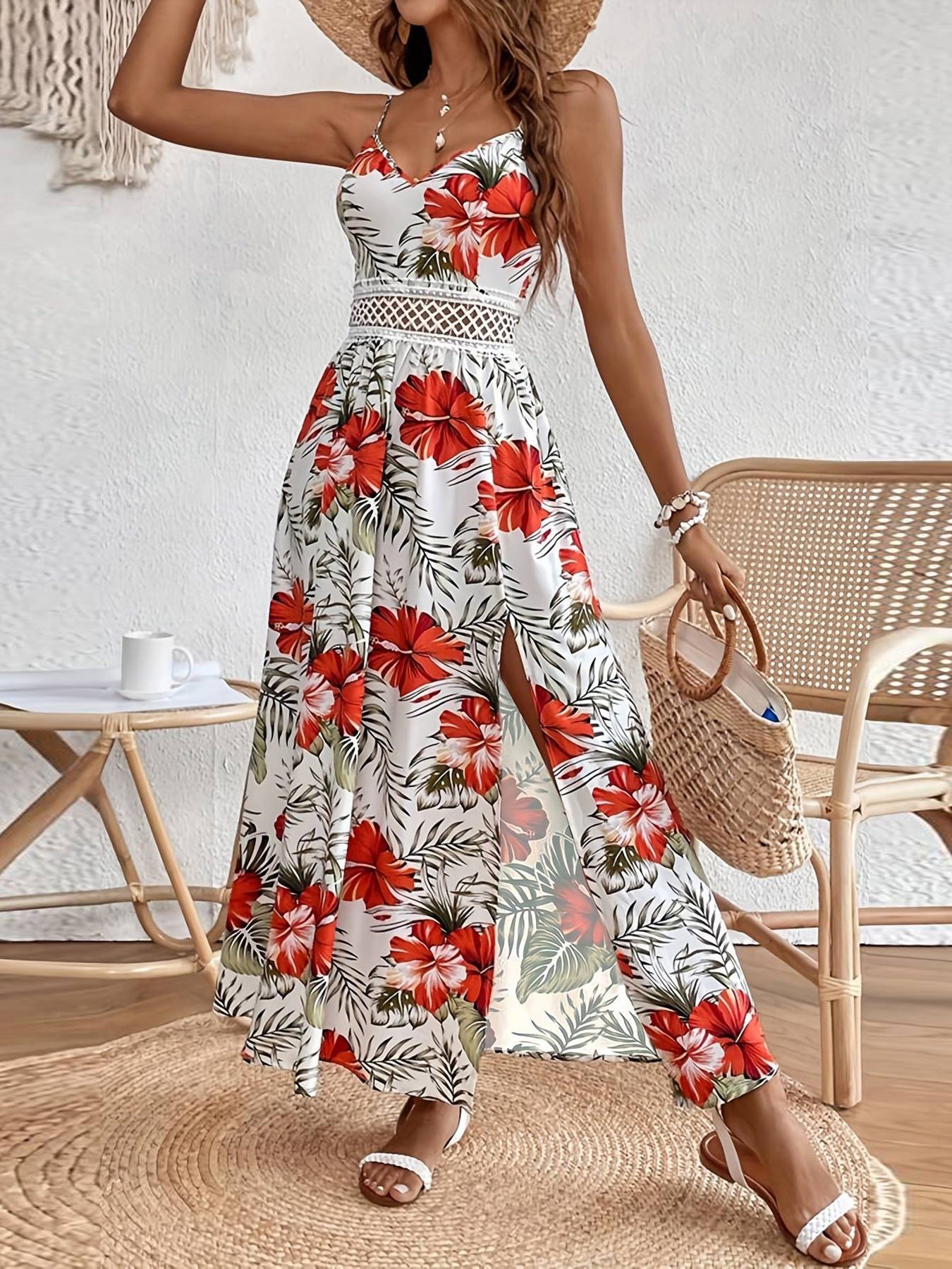 Rouge Blossom Maxi