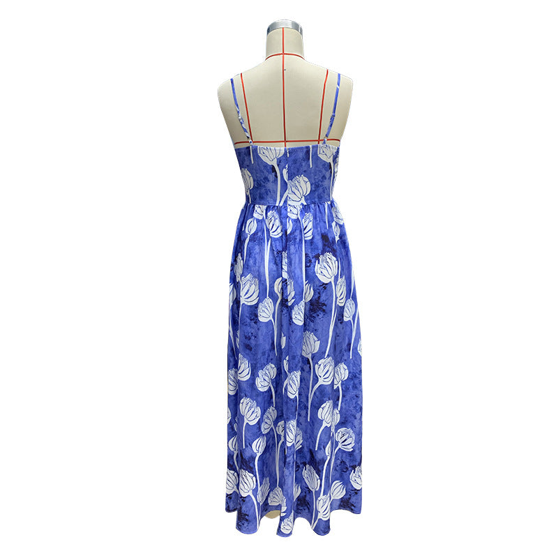 Sky Blossom Midi Sling