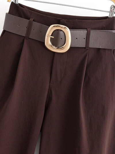 Cocoa Hour Pants (with Belt)
