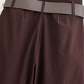 Cocoa Hour Pants (with Belt)