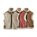 Ivory Shearling Vest