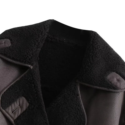 Black Shearling