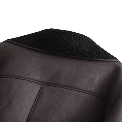 Black Shearling